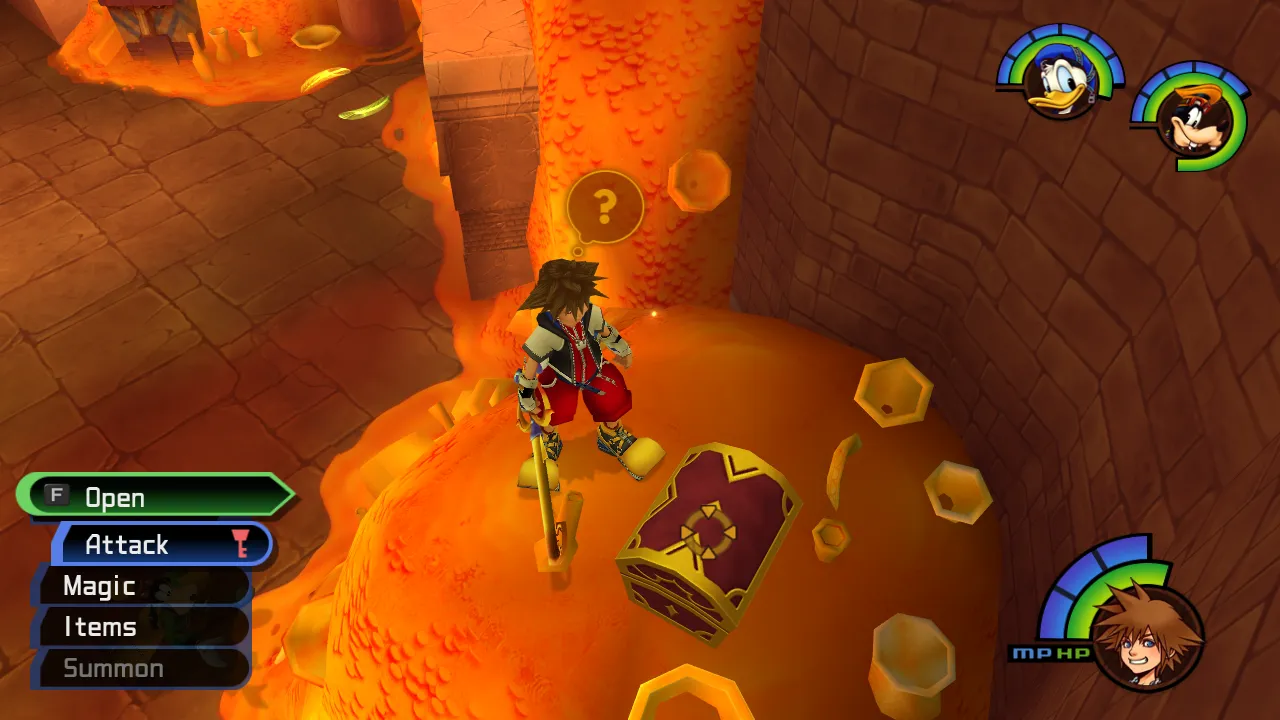 Agrabah Cave of Wonders Treasure Room Small Treasure Pile Chest